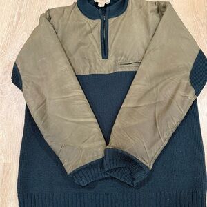 Men's C.C. Filson Company 100% wool guide sweater